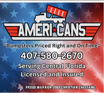 Americans Dumpsters logo