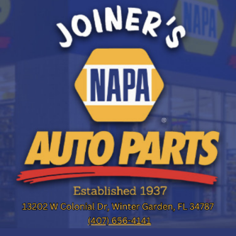 Joiner's NAPA Auto Parts logo